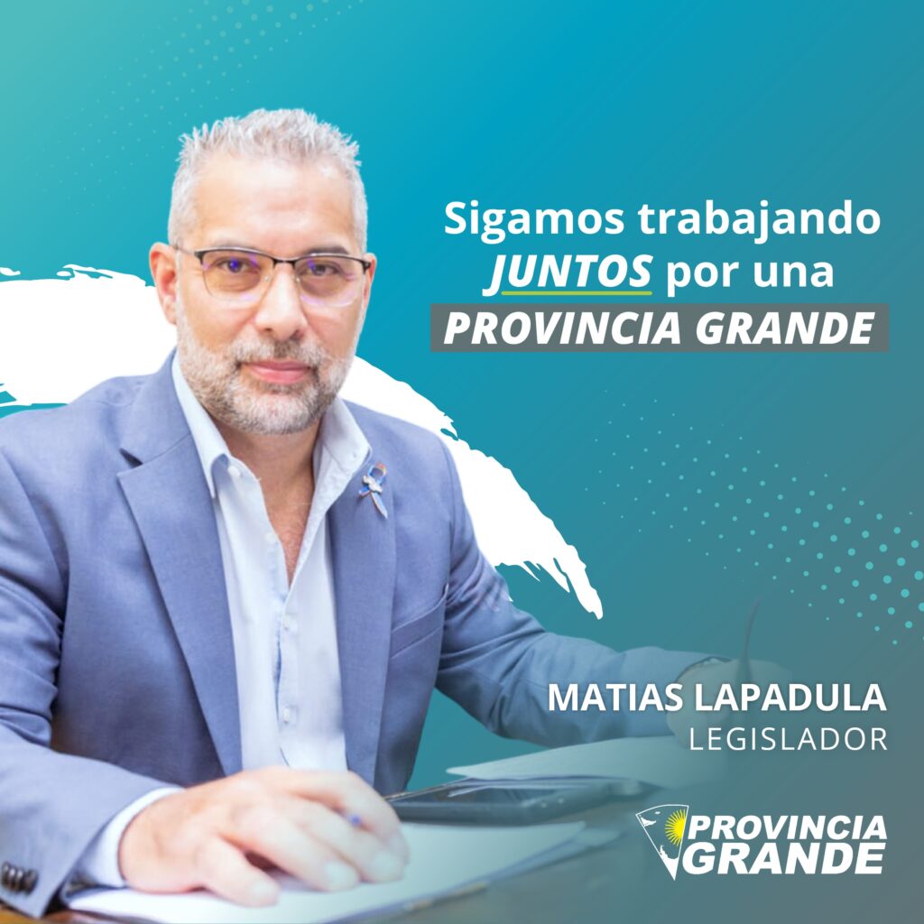 Banner - Legislador Matías Lapadula